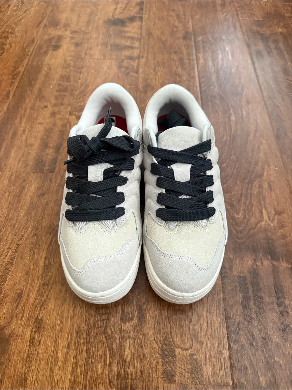 Jordan Men's Low-Top Sneakers in White and Black